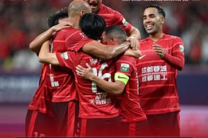 成都蓉城3-1戰(zhàn)勝梅州客家，暫列中超積分榜第二名！