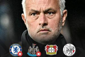 時隔5年半回歐冠！穆里尼奧吞2連敗丟4球一球未進 還將戰(zhàn)尤文皇馬