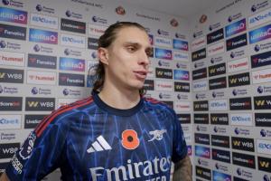 卡拉菲奧里：阿爾特塔要求我們贏得對(duì)抗，下半場表現(xiàn)出色本該獲勝